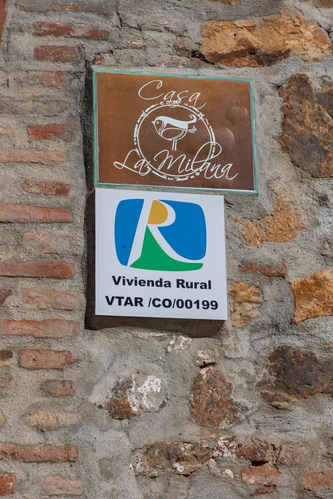 Casa Rural La Milana Doña Rama Exteriör bild